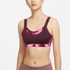 Nike Спортивное нижнее белье женское Яркий бордово-красный Средняя поддержка DR2839-652