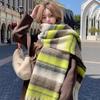 Thicken Long Wool Tassel Scarf Coldproof Women Cashmere Shawl Winter Cashmere Scarves  Girls