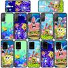 Чехол для телефона Samsung Galaxy S25 S23 S22 S24 Ultra FE S9 A05 A06 A15 A16 A36 A37 A35 A54 A55 A56 A57 A25 A26 A53 Аниме S-Губка Боб Квадратные Штаны Чехол