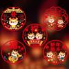 Double Sided Colorful Dragon Year Window Decorations Chinese New Year Spring Festival Zodiac Static