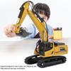 1:60 Строительный Грузовик-Экскаватор Игрушка, Модель Строительной Техники из Сплава, Высокая Симуляция для Детей Старше 8 Лет