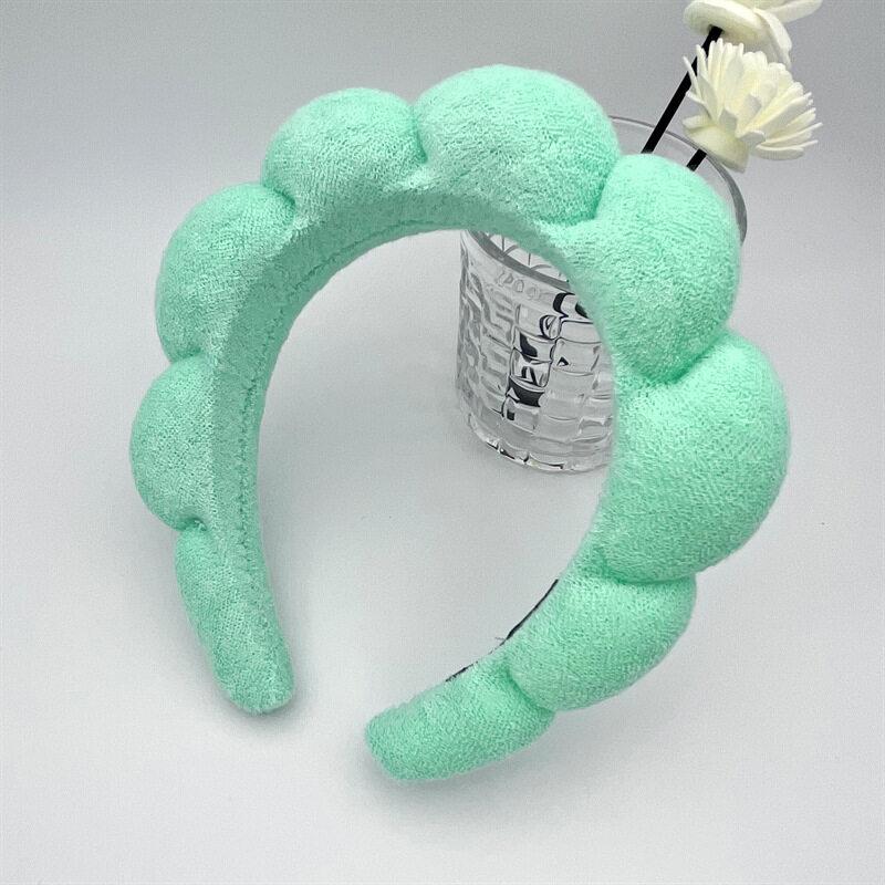 Bubble SpongeHair Band Модные женские туфли по уходу за кожей Макияж Душ Обруч для волос Пышный обруч для волос Ретро ленты для волос Мягкая повязка для волос Головные уборы