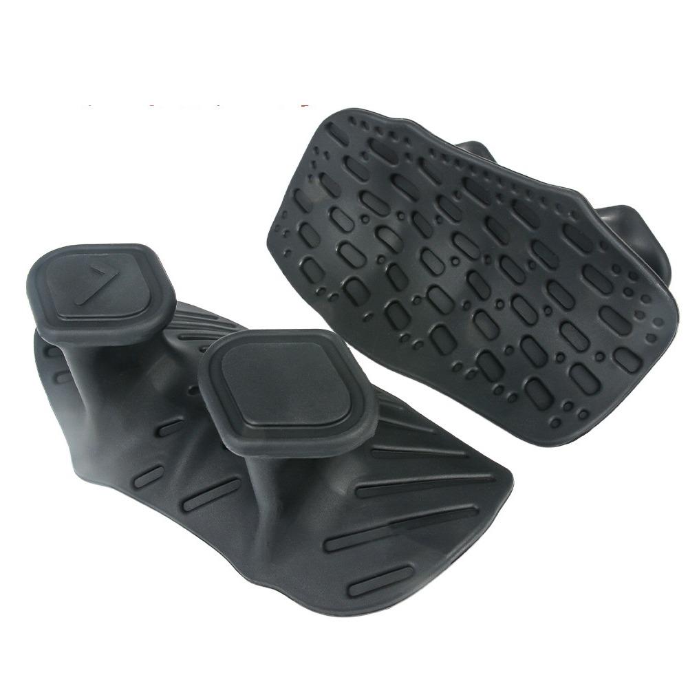 1 Pair Anti-slip Weight Lifting Grips Elastic Silicone Palm Grips Workout Gym Gloves  Deadlift