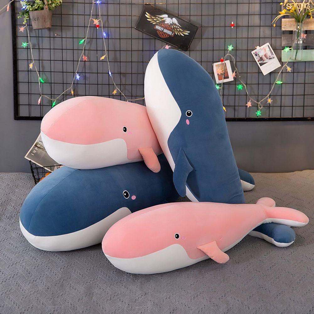 Мультяшная мягкая игрушка кукла китовая акула мягкие игрушки гигантская китовая плюшевая игрушка китовая подушка