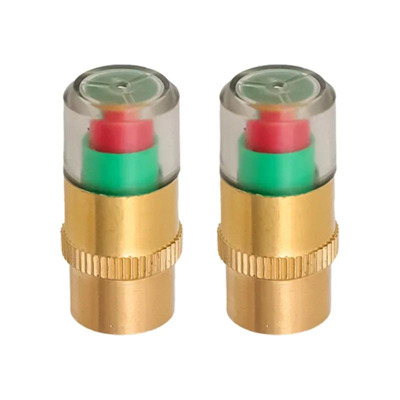 Car Tire Pressure Monitor Sensors Tire Air Alert Cap Cars Trucks Air Pressure Gauge Alert Monitoring Tire Valve Accessories