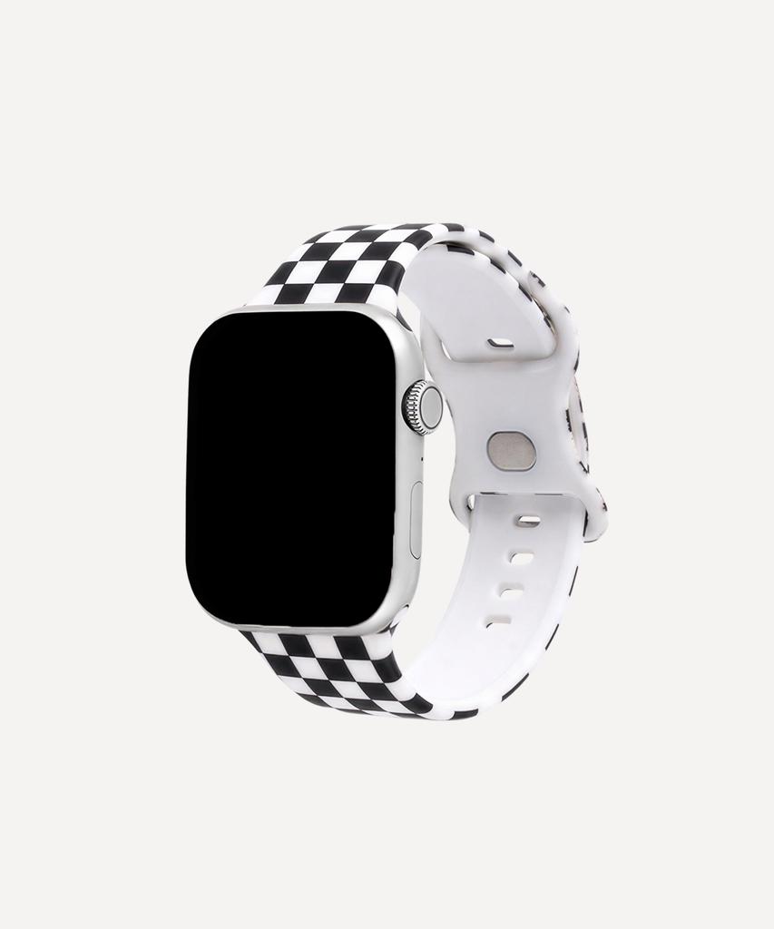 Adeo Клетчатый силиконовый ремешок для Apple Watch Galaxy Watch