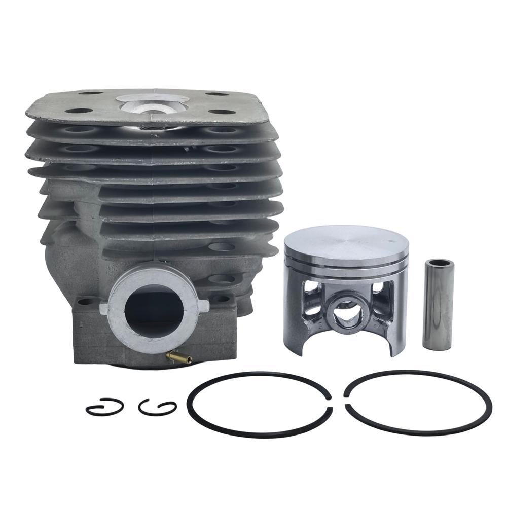 Комплект поршня и головки цилиндра 56 мм для HUSQVARNA 395 XP 395XP 503993971 Детали двигателя бензопилы Палец 13 мм