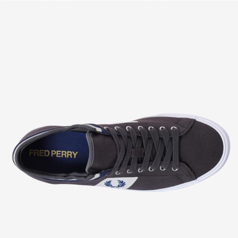 Fred Perry Мужские хлопковые кроссовки Sfpm2317106 M35