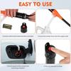 Portable Electric Oil Extractor Pump Battery Power Fuel Pump Handheld Liquid Fuel and Water Transfer Pump Tools with A Gun Mouth