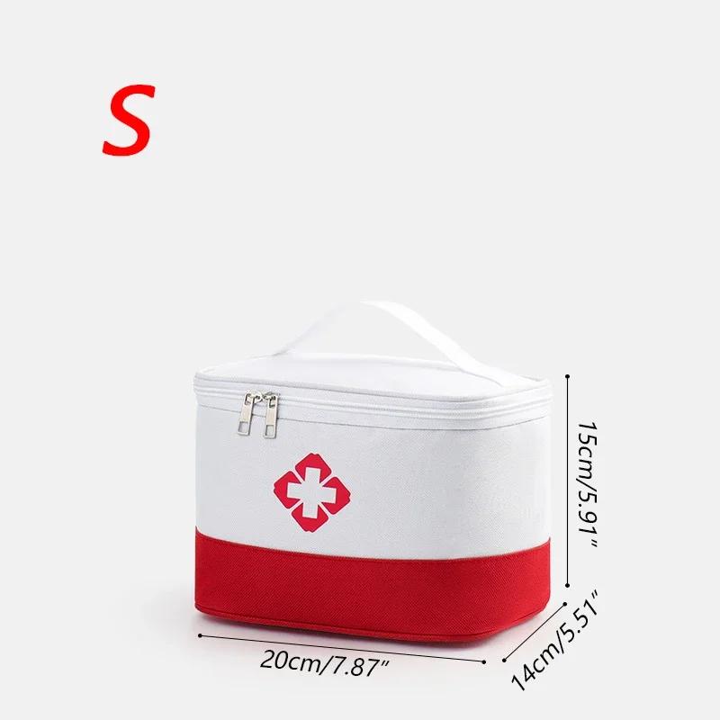 Бытовая медицинская сумка для хранения первой помощи, вместительная коробка для профилактики эпидемий, дезинфицирующий пластырь для ран с йодом, органайзеры для воды