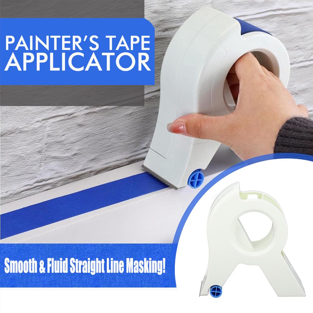 Painter Tape Applicator Masking Paint Tape Applicator Portable Masking Paint Tape Dispenser Cutter for Painting Trim Door Frames