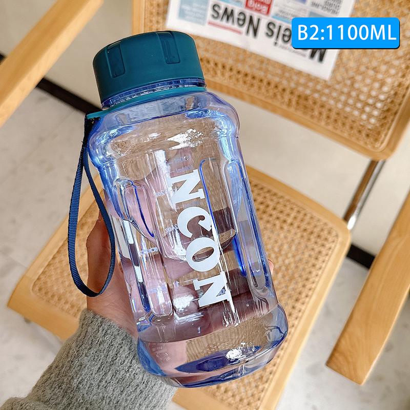 Бутылка для воды большой емкости 850/1000/1300 мл, для занятий спортом, фитнесом, кемпинга, скалолазания, походов, спортивного чайника