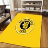 BSC Young Boys Flannel Pattern Square Carpet,Area Rug,Carpet Rug for Living Room Bedroom Sofa Playroom Decor,Non-slip Floor Mat