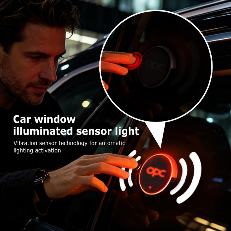 Car Triangle Window Windshield Decoration LED Atmosphere Light For Opel Astra H K J G Corsa E D OPC Insignia B Vectra Mokka