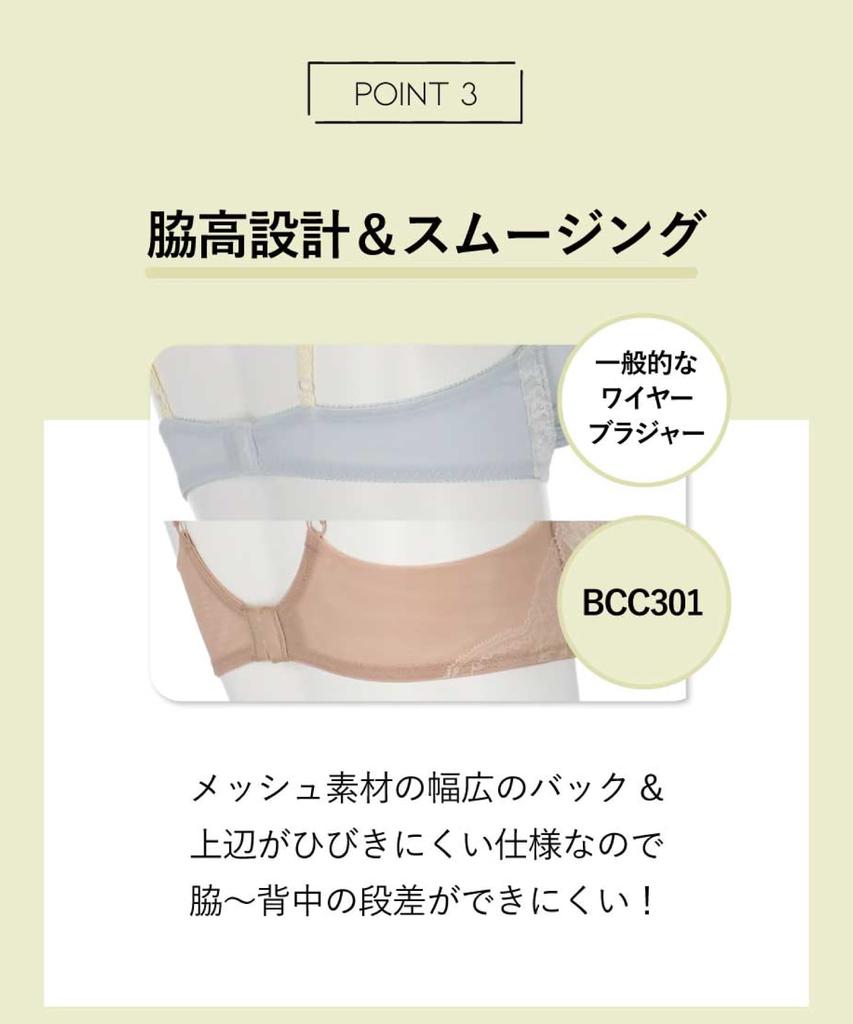 Amphi Wacoal Bra and Panty Set with Molded Cups for Cleavage and Reduced Back and Side Gaps and Panty BCC301 BE G70 (Bra Set)