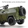 1:18 Модели Игрушки Автомобилей DongFeng MengShi Металлические Литые Военные Внедорожники Инерционный Звук Свет Двери Открываются Мальчик Образовательные Игрушки