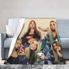 LLolas ndigos Spanish Singer Super Warm Plush Throw Blanket for Boy Girl Fluffy Flannel Sofa Bedspread Cover