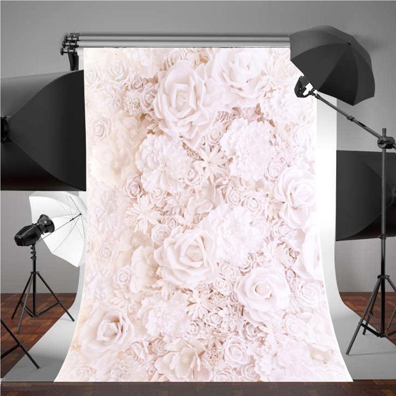 5x7 футов Виниловый Детский Цветочная Стена Задник Фотофон Студийный Фотореквизит