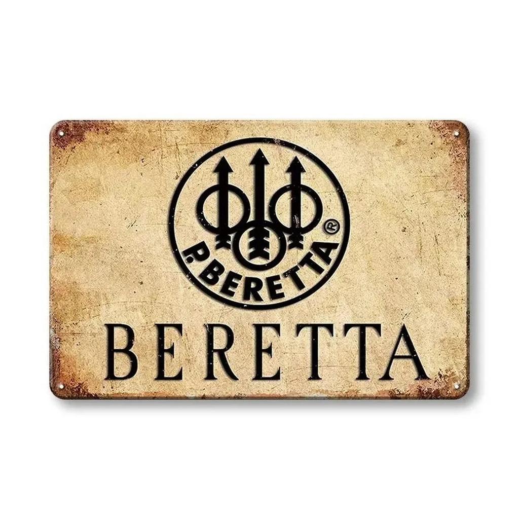Металлические жестяные знаки Ruger Beretta настенные украшения табличка винтажный художественный постер железная картина для Man Cave Home Cafe Garden Club Bar