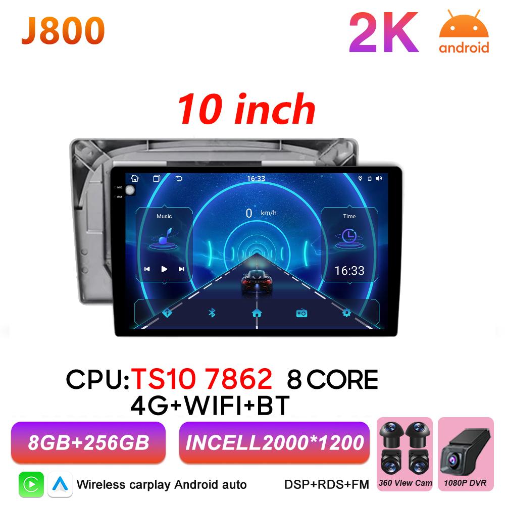Android 16 Car Radio For Nissan D22 Paladin Navara 2004 2005 2006 2007 2008-2015 Carplay Multimedia Player Car Stereo BT Screen