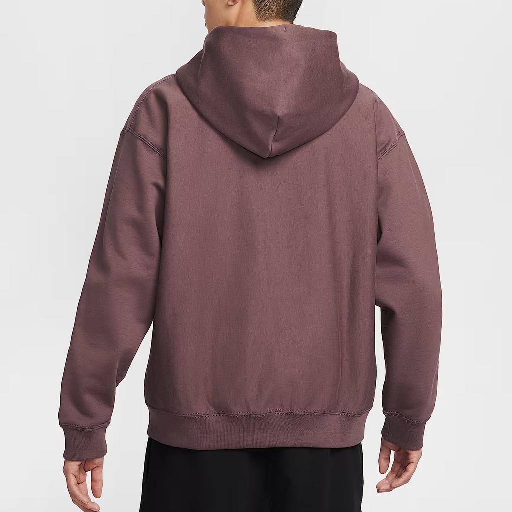 Nike Толстовка с капюшоном на молнии Solo Swoosh свободного кроя с длинным рукавом для мужчин HV1085-502