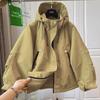 Women's Korean Casual Autumn New Loose Short Hooded Jacket