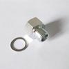 High Quality M12X1 5 TO 1 8NPT Aluminum Oil Pressure Gauge Adapter Reducer Joint for LS Engine Parts