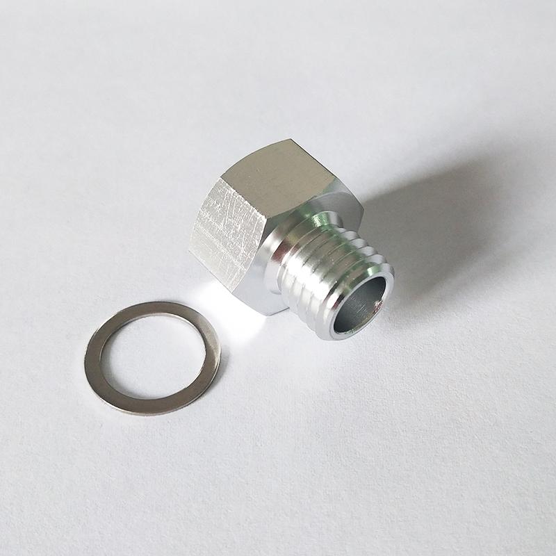Oil Pressure Sensor M12*1.5 Adapter to 1/8 NPT Port Fitting for LS Engine Swap LS1 LSX LS3