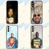 Смешной чехол для телефона K-Kanye W-West для Samsung серии S s21 s22 s23 s24 s25 S26 FE Plus Ultra Мягкий ТПУ-чехол, приятный для кожи