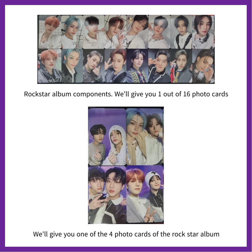 [JYP ONLY POB]ФОТООТКРЫТКА РОК-ЗВЕЗД Stray Kids