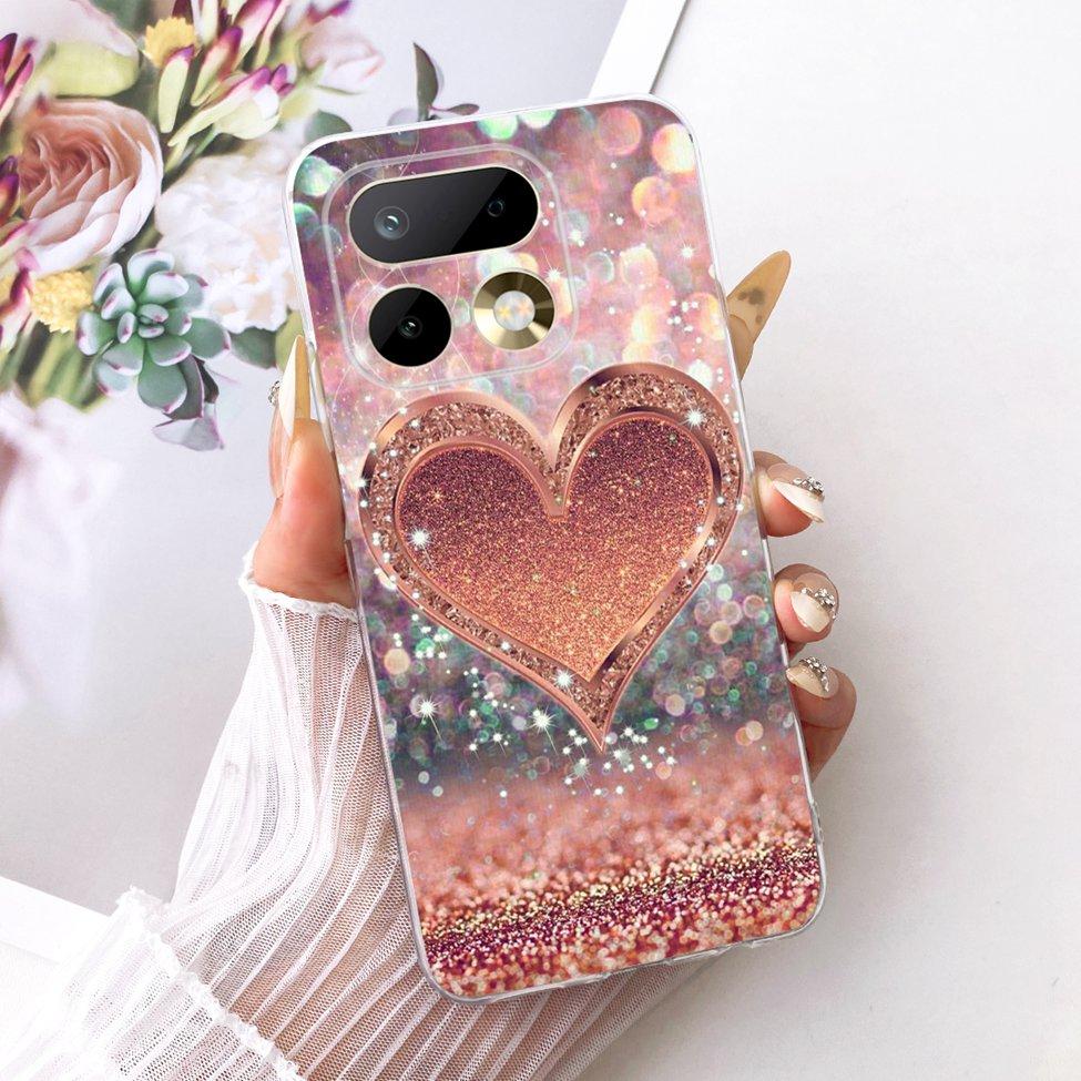 Transparent For Realme 16 Pro 5G Case Luxury Cute Cat Fashion Butterfly Cool Painted Casing For Realme RMX5121 RMX5120