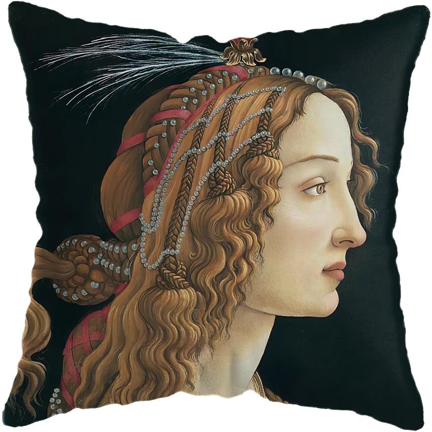 Классические европейские забавные фигурки, наволочки для подушек, наволочки для подушек, украшения для дома, забавные фигурки, пускающие мыльные пузыри, наволочки