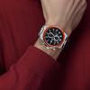 CASIO EDIFICE series waterproof 100m Quartz men's watch black dial EF-547D-1A5V