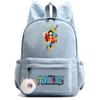Anime One Piece Backpack Teenager Girl Boy Backpack Schoolbag Back To School Bookbag Men Women Leisure Travel Bag Daily Bag