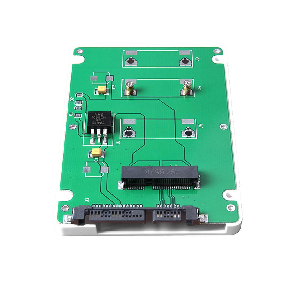 Корпус mSATA to SATA Адаптер mSATA to 2.5 SATA Преобразователь жесткого диска SSD в карту SATA 3.0 с