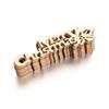Crafts Letter Carving Hanging Ornaments Wood Pieces Wooden Slice Xmas Decoration Merry Christmas