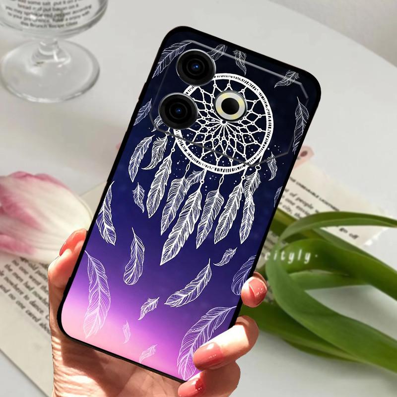 Чехол для Tecno Pova 6 Neo, противоударный, мягкий ТПУ, силиконовый чехол для телефона Tecno Pova 6 Neo, Funda Pova6 Neo, Capa, милый мультяшный