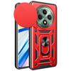 Бронированный чехол для OPPO Reno 12F 12FS G Reno12 F FS G Чехол Защита объектива С кольцом Магнитный держатель Coque Fundas