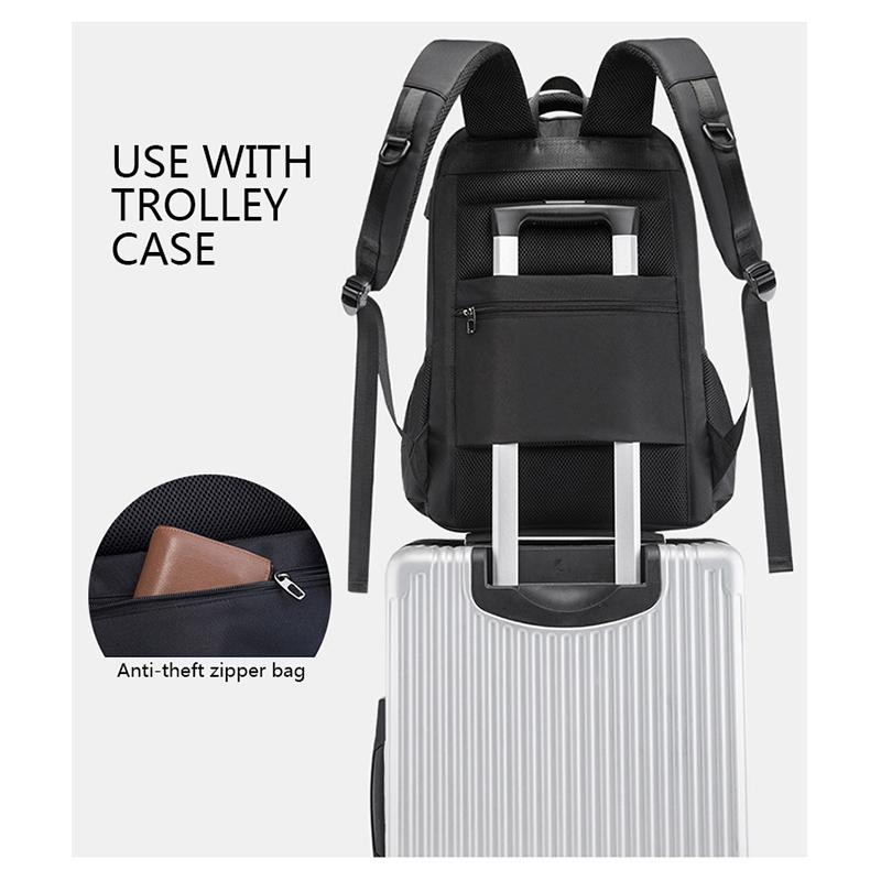 Швейцарский новый водонепроницаемый мужской рюкзак для ноутбука 17 дюймов, школьные сумки для студентов, модный рюкзак для путешествий с зарядкой через USB, женский, мужской