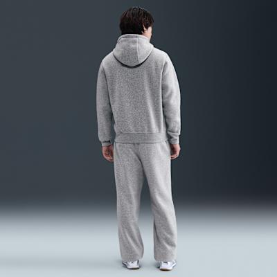 Nike Club FW25 Brand Logo Fleece Lined Pullover Hooded Sweatshirt