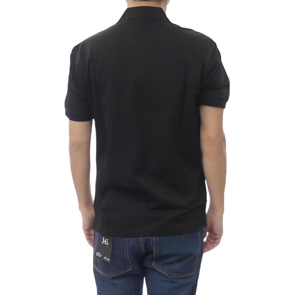 Emporio Armani Ss26 Модная мужская футболка-поло с коротким рукавом и вышитым логотипом-орлом Топы EM004579-AF13742-UC001