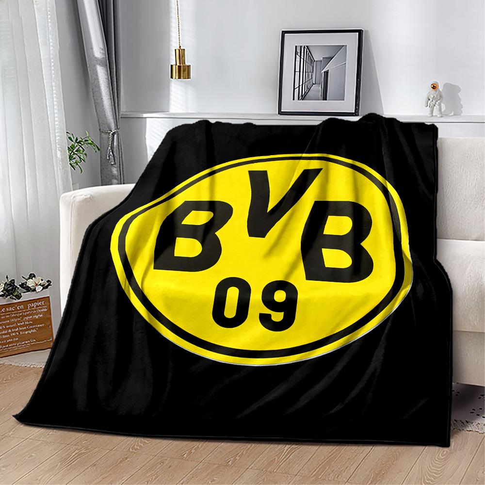 Borussia Dortmund Blanket Soft Warm Cozy Suitable For Bed Couch Office Chair For All Seasons Modern Style Best Holiday Gift For Friends Family