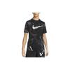 Футболка с круглым вырезом и принтом логотипа Dri-FIT, мужские топы, черная, DZ2730-010