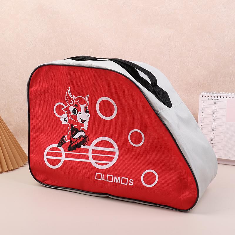 Портативная сумка для роликовых коньков, сумка для катания на коньках, большая вместительная дышащая детская сумка для роликовых коньков, сумка для хранения коньков, сумка для обуви для катания на коньках