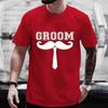 Футболка Groom Squad Friends Bachelor Stag Party Блузки Single Farewell Tees Fashion Graphic Wedding Tops Team Evg Future Groom