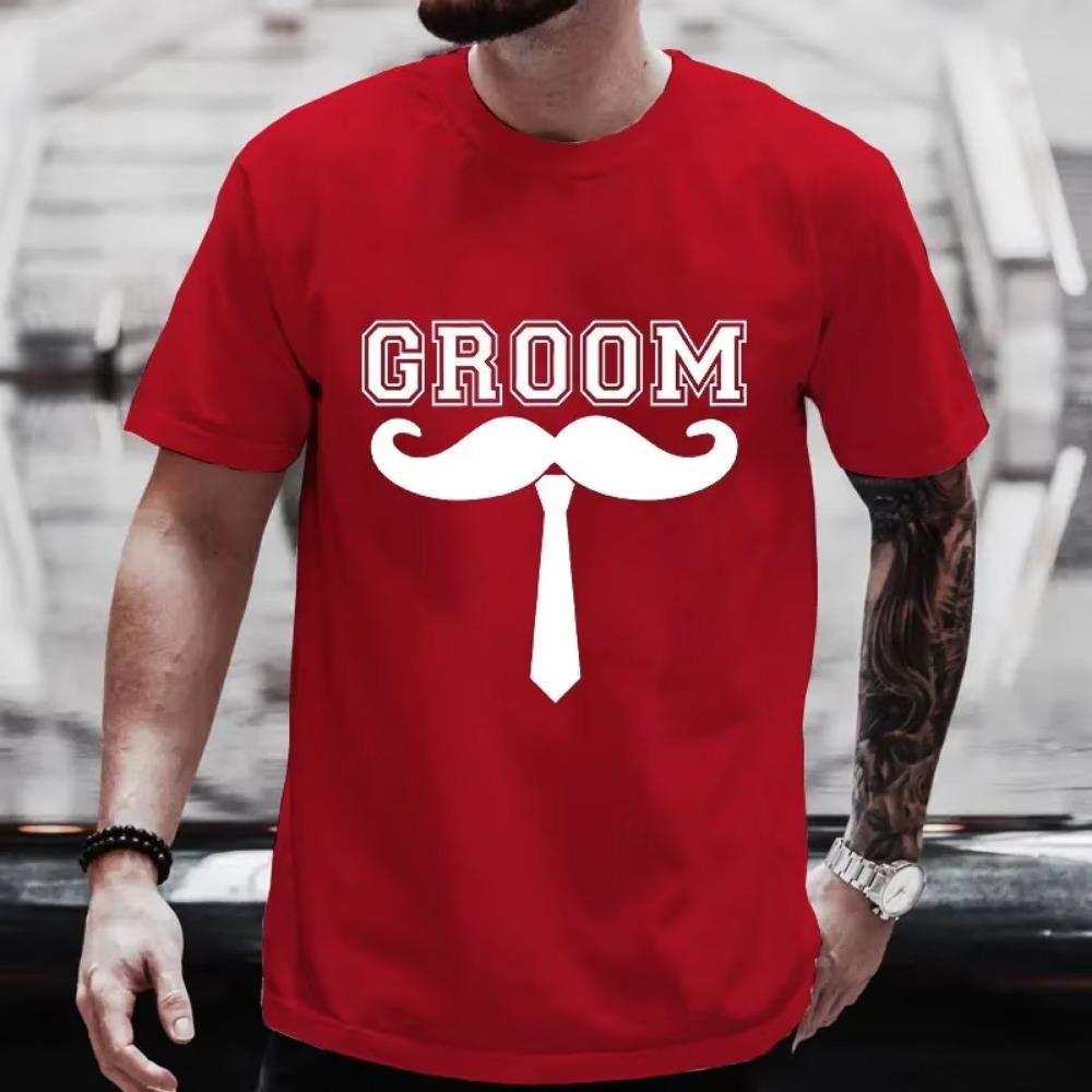 Футболка Groom Squad Friends Bachelor Stag Party Блузки Single Farewell Tees Fashion Graphic Wedding Tops Team Evg Future Groom