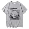 A Moon Shaped Pool T Shirt Radiohead Men/women Harajuku Vintage Graphic 100% Cotton T Shirt Classic Unisex High Quality T Shirts