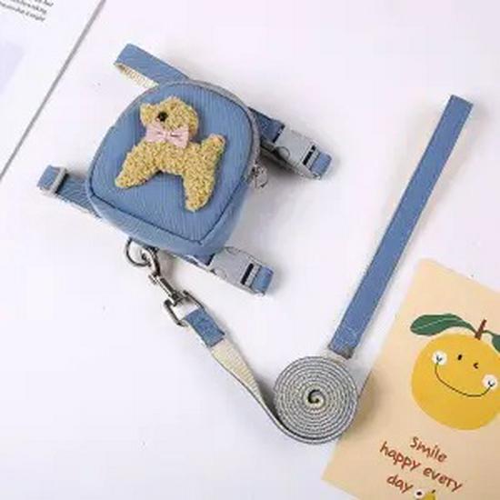 Регулируемый поводок-рюкзак Four Seasons для кошек и маленьких собак с защитой от выскальзывания