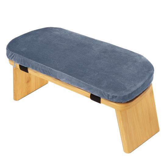 Деревянная скамья для медитации Эргономичный складной стул для медитации с подушкой Сверхпрочный Портативный Стул для медитации Сэйдза Молитва Йога Коленопреклоненный стул