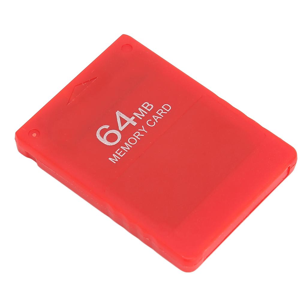 For PS2 64MB Memory Card High Speed Game Memory Card Supports All Games and FMCB1.966Red